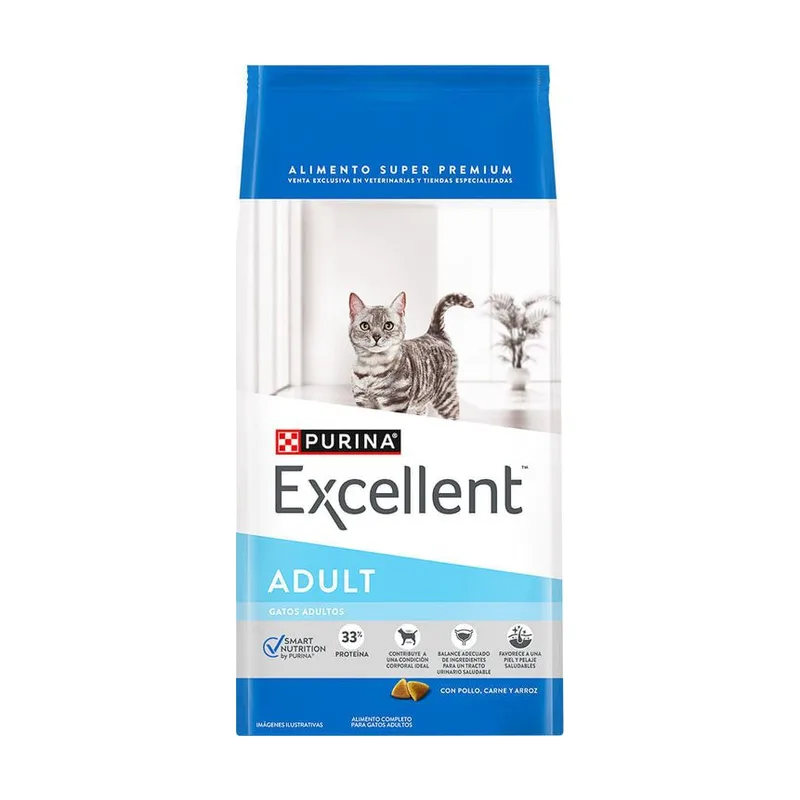 Excellent Gato Adulto Pollo y Arroz 15 kg